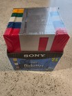 Sony 2hd 3 5    Diskettes 1 44mb 5 Colors 25 Pack Ibm Formatted Micro Floppy New