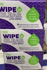       flents Wipe N Clear Biodegradable Lens Wipes 75 Count  3 Pack 
