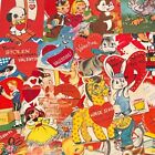 Vtg Valentine   s Day Huge Lot Of 70  Cards 40 s 50 s 60     Die Cut Animals Teacher