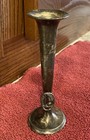 1939 New York Worlds Fair Jennings Bros Silverplate Bud Vase
