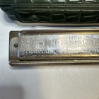 Vintage M  Hohner Super Chromonica 270 C Key Harmonica W  Original Vinyl Case