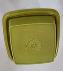 Vintage Tupperware Pick-a-deli Keeper Container Avocado Green 