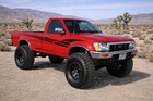 Vintage Style Retro Vinyl Graphics Compatible With Toyota Pickup Regular Cab