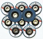 20 Goliath Industrial 4-1 2  Zirconia Flap Discs 36 Grit Sanding Wheels Zfd36