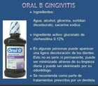 Enjuague Bucal Oral-b Clean Mouth Wash Gingivitis Combat Menta Mint 350ml Oral      