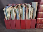 Lot Of Aprox 116 National Geographic Maps Plus 6 Slip Covers 80   s-2000   s
