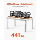 Mini Split Ground Stand Adjustable For 9000-24000 Btu 200kg Load