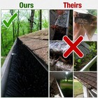 Gutterbrush 5 25  Gutter Guards Fits 6 Inch Gutters 60 Ft