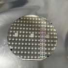 4 Inch Silicon Wafer With Reflective Diamond Pattern  As Pictured