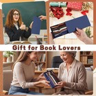 8 Pcs Leather Bookmark Classic Stitched Book Mark With Leather Rope Gifts