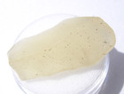 33 6 Carats   libyan Desert Glass   whole As Found   from Meteorite Impact   coa