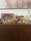 Fisher Price Great Adventures Cowboy Western Town Wild West Figures Horses