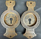 1887 Eastlake Victorian Russell   Erwin Double Pocket Door Sliding Door Set