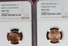 Full 2009 Set Bronze Lincoln Cent  Formative   Birth Child   Pro   Pres Ngc Ms67