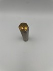 Vintage Cara Nome Solid Perfume Holder Brass Hexagon Tube Langlois Usa 