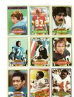 1980 Topps Football Vintage Lot Of 40 Cards G-vg  tatum  Tilley  Bx2b