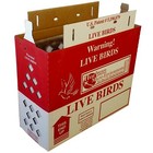 Horizon Live Bird Shipping Boxes Chickens Poultry Usa Made - Usps Approved