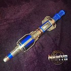 Doctor Who 12th Sonic Blue Metal Screwdriver Lights Sounds Twelfth Dr Character