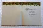 Vtg 1950s Rust Craft Religious Christmas Card Pax Nativity Angels Die Cut Unused