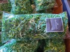 Crinkle Cut Paper Shred  Grass Shredded Gift Box Filler  Green 16 Oz   1 Lb  Nip