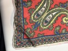 Vintage Silk Paisley Bandanna Great Condition A Few Wrinkles Colorful
