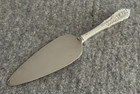 Rose Point By Wallace Sterling Handle Pie cake Server 10 Inch No Mono