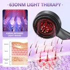 3in1 Red Light Scalp Massager Comb Hair Growth Hair Oil Applicator Massage Brush