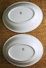 2 Mayer China Nassau 11  Vegetable Serving Bowls Restaurant Ware Horn   Hardart