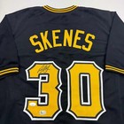 Autographed signed Paul Skenes Pittsburgh Black Baseball Jersey Jsa Coa