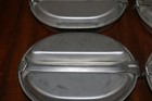 Nos Unissued Usgi 1982 Stainless Steel Mess Kit Lot Of 5 