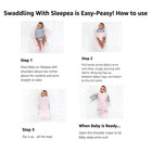Snoo Sleepea 5 Second Swaddle sleep Sacks - Sizes S-l - Best Swaddles Ever 