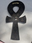 Veronese Design Egyptian Ankh Wall Plaque Cold Cast Bronze Wood Finish Malaysia