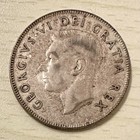 Canada 1949 King George Vi 50 Cents Half Dollar Silver Coin
