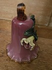 Antique Victorian Stevens And Williams Hand Blown Glass Flower Bell