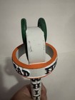 Fiddlehead Beer Tap Handle Plastic White Green Orange Decorative Bar