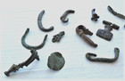 Ancient Assorted Bronze Artifacts Group Roman To Byzantine