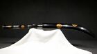 Kamon Makie Lacquered Naginata Koshirae  Japan Edo Original Tsuba Sword Antique