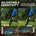 Ckg Metal Detector Pinpointer 360   Detection  Fully Waterproof Ip68  Color Blue