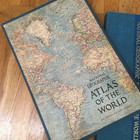 National Geographic Atlas Of The World 1966 Enlarged Second Edition