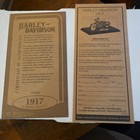Harley-davidson 1917 Model F 3-speed V-twin Diecast Replica With Certificate