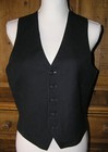 3-piece The Final Touch Small Men s Or Youth Saddleseat Suit Dark Grey Pinstripe