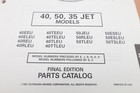 1997 Johnson Evinrude 40 50 35 Jet Model Oem Parts Catalog 438704