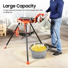 Handheld Oiler Bucket Oil Gun Kit Lubricator Of Pipe Threader Threading Machine