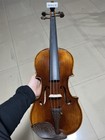 Highly Flamed 4 4 Violin Hand Crafted Full Size Fiddle W  Case And Bow 042704