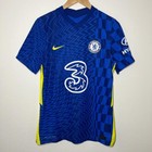 Chelsea Christian Pulisic 2021-2022 Home Jersey  player Issue   Vintage Soccer M
