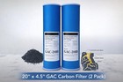 Gac-20  X 4 5  Granular Activated Carbon Water Filter