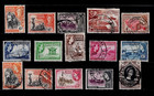Stamps - Gold Coast Various From 1884 To 1954 Used  Cv   70   b 