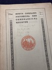 Oct 1900 Vol 1  4 The North Carolina Historical   Genealogical Register History