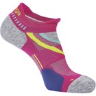 Balega Ultraglide No Show Running Socks - Electric Pink midgray