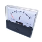Us Stock Analog Panel Volt Voltage Meter Voltmeter Gauge Dh-670 0-150v Ac